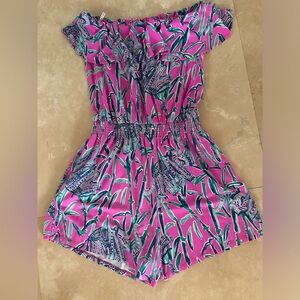 eUC Lilly Pulitzer strapless romper